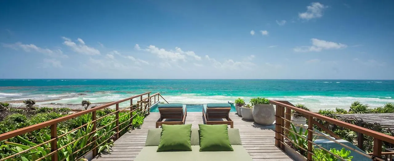 Luxury Beachfront Villa In Sian Kaan Tulum Holiday home